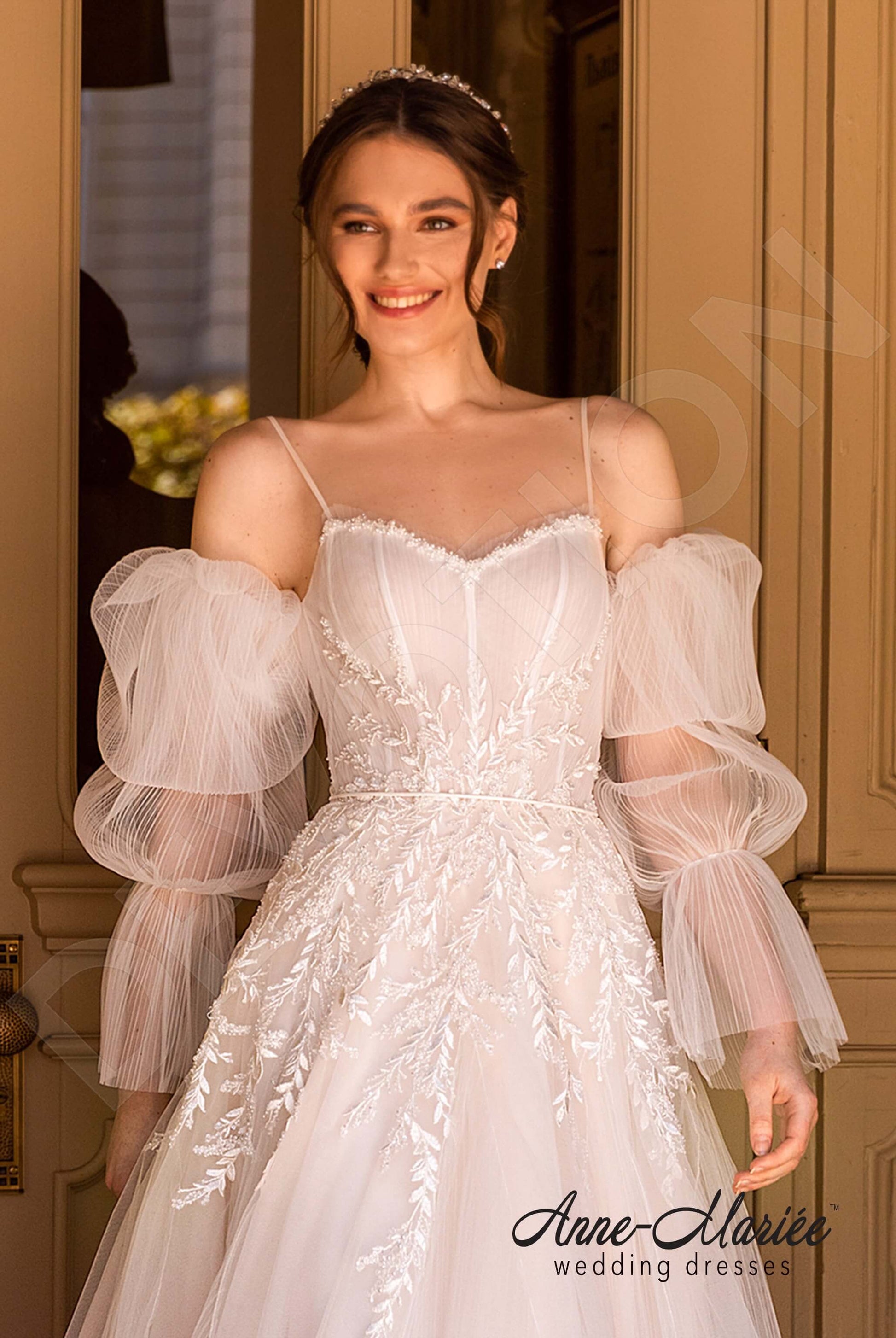 Zoera A-line Sweetheart Milk Wedding dress